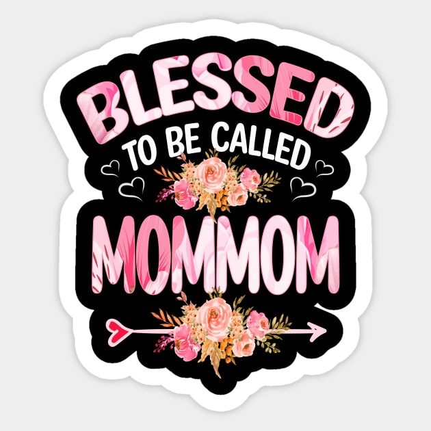 blessed to be called mommom Sticker by Bagshaw Gravity